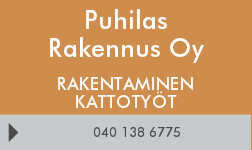 Puhilas Rakennus Oy logo